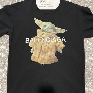 Men’s Balenciaga Baby Yoda Tee